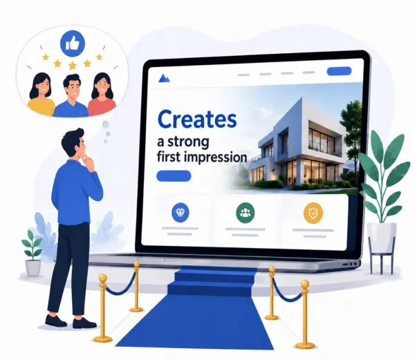 Creates A Strong First Impression